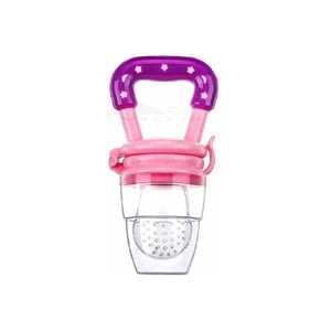 Baby Fruit & Vegetable Food Mesh Feeder - Pink