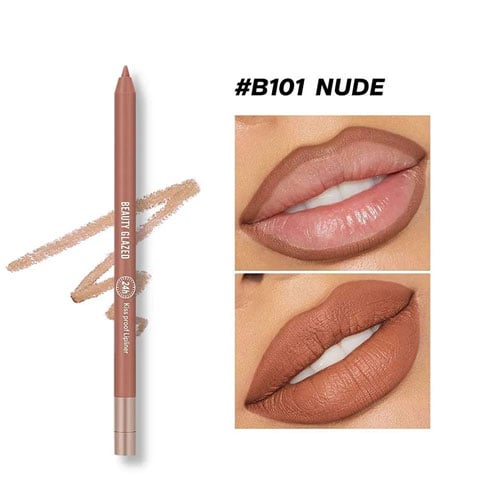 Beauty Glazed Waterproof & Long Lasting Lip Liner 0.6g - Nude (B101)