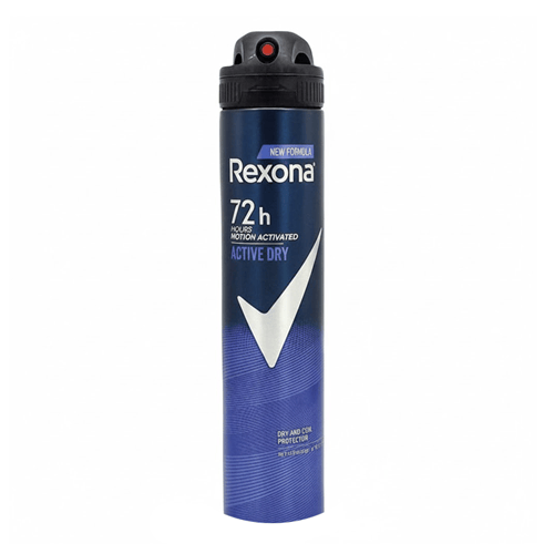 Rexona Men 72H Protection Active Dry Deodorant Spray 200ml •
