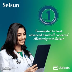 Selsun Selenium Sulfide Topical Suspension USP Shampoo 120ml •