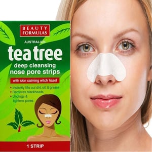 Beauty Formulas Tea Tree Nose Pore Strips 6 strips •