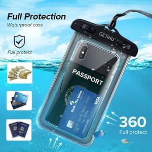 Waterproof Mobile Cover For Underwater - Black