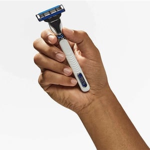 Gillette Mach3 Turbo Razor - 1pc with 1 Extra Refill