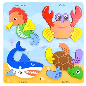 Wooden Jigsaw Puzzle - Sea Animal