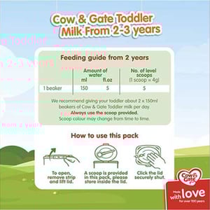 Cow & Gate Formula Milk Stage 4 800gm•