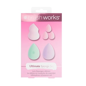 Brushworks Ultimate Sponge Set 6pcs - Tear Drop