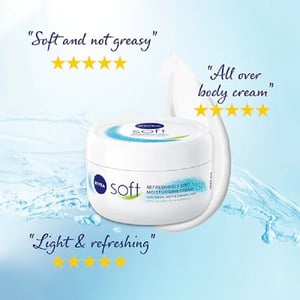 Nivea Soft Refreshingly Moisturising Care Cream 200ml