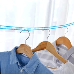 Nylon Non-Slip Clothes Line Rope 5m - Sky Blue