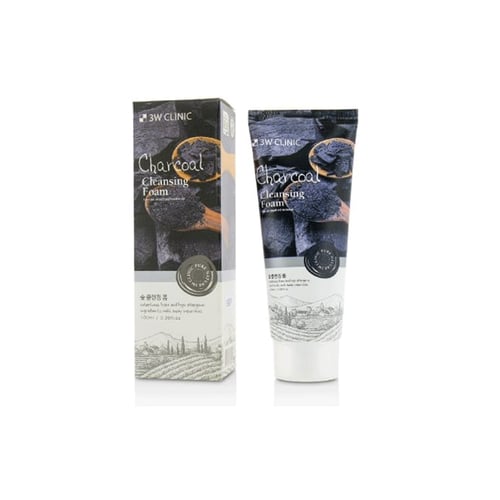 3W Clinic Charcoal Cleansing Foam 100ml•