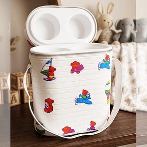 Portable Dual Compartment Insulated Feeder Warmer & Cooler Bag