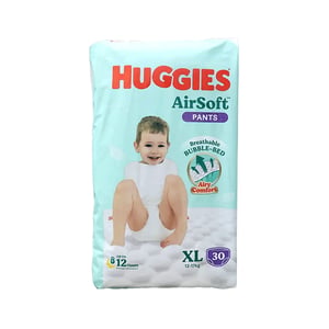 Huggies Air Soft Pants XL (12-17kg) 30pcs•