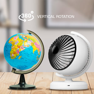 Globe Circulating Fan With LED - AA-888 •