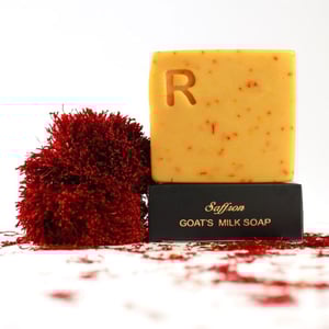 Ribana Saffron Goat's Milk Soap 110g  •