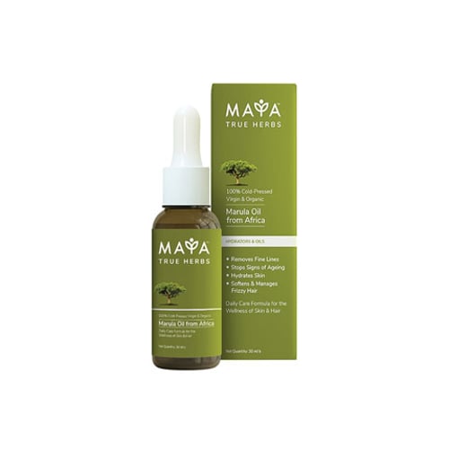 MAYA True Herbs 100% Cold-Pressed Virgin & Organic Marula Oil from Africa 30ml