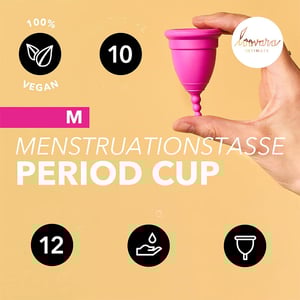 Loovara Menstrual Basic Line Period Cup - M Size