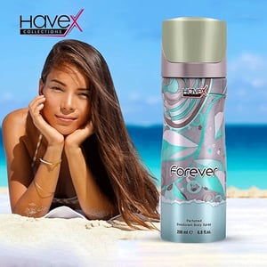 Havex Forever perfumed Deodorant Body Spray 200ml  •