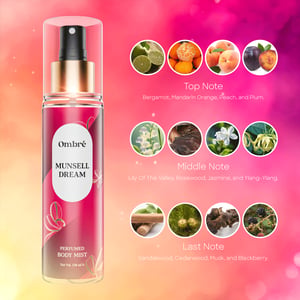 Ombre Perfumed Body Mist 120ml - Munsell Dream