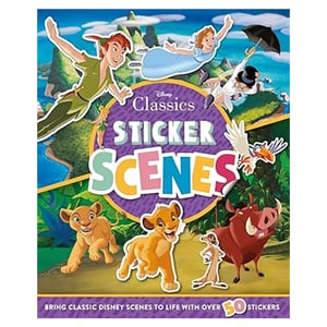 Disney Classics Sticker Scenes Over 50 Stickers