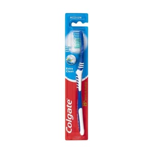 Colgate Medium Extra Clean Toothbrush - Blue