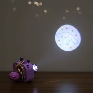 Cute Camera Keychain With Rattle - Yellow