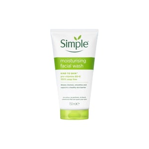 Simple Kind To Skin Moisturising Facial Wash 150ml  •