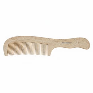 Jiamei Premium Plastic Hair Comb - Yellowish