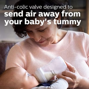 Philips Avent Natural Response Baby Bottle 260ml - 1m+ (9646)