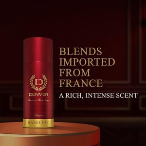 Denver Hamilton Deodorant Body Spary For Men 150ml - Honour •