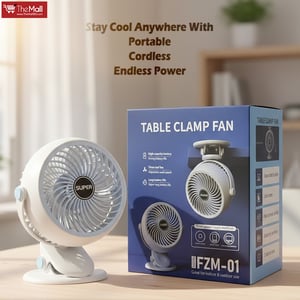 Table Clamp Fan - Fzm-01 •