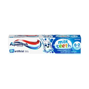 Aquafresh Milk Teeth Toothpaste For 0-2 Years 50ml