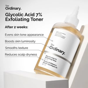 The Ordinary Glycolic Acid 7% Exfoliating Toner 100ml •