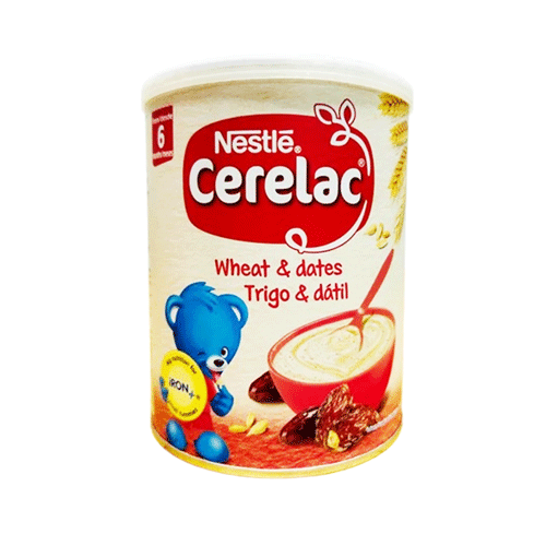 Nestle Cerelac Wheat & Dates (From 6months) 400g•
