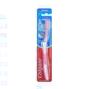 Colgate Medium Extra Clean Toothbrush - Pink