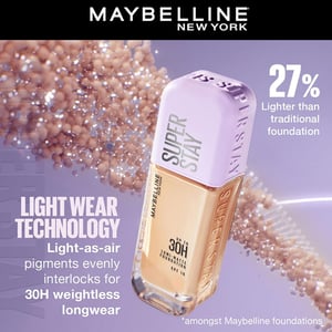 Maybelline New York Super Stay 30H Lumi-Matte Foundation 35ml - 120 •