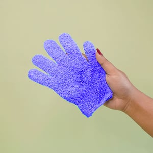 Body Scrubber Bath Gloves - Lavender