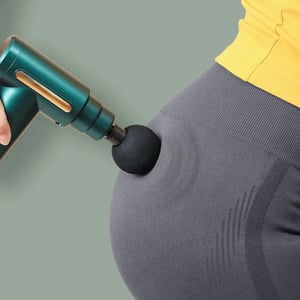 Electric Vibration Body Muscle Massager Gun - Green