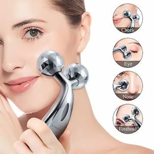 3D Massager Roller - Silver