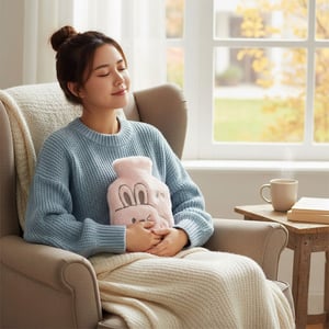 Ultra Comfortable Hot Water Bag - Pink Cony