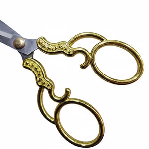 Antique Design Mini Scissor - Gold