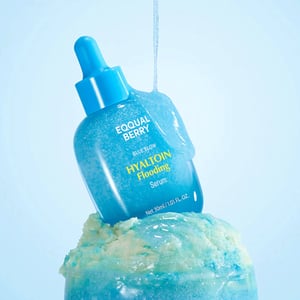 Eqqualberry Blue Blow Hyaltoin Flooding Serum 30ml •