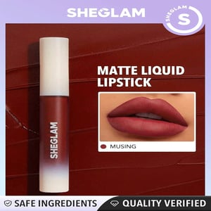 Sheglam Matte Allure Liquid Lipstick 3.1g - Musing •