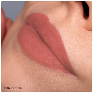 Qolore Creme Matte Lipstick 3.8g - Caffe Latte 02