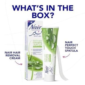 Nair Delicate Legs & Body Hair Removal Cream 110g •