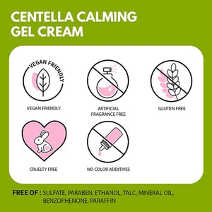 iUNIK Centella Calming Gel Cream 60ml •