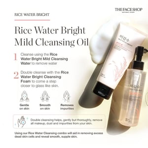 The Face Shop Rice Water Bright Foaming Cleanser 150ml ▪