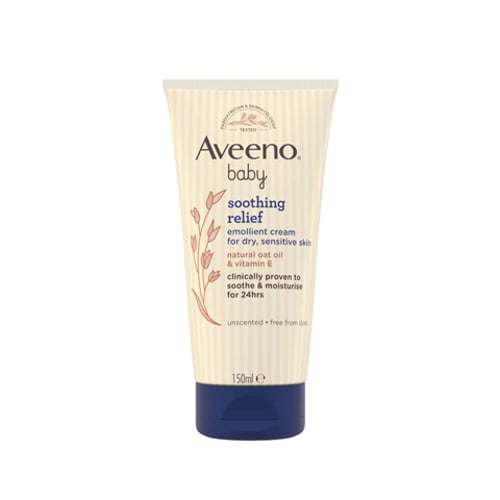Aveeno Baby Soothing Relief Emollient Cream 150ml •