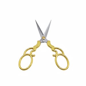 Antique Design Mini Scissor - Gold