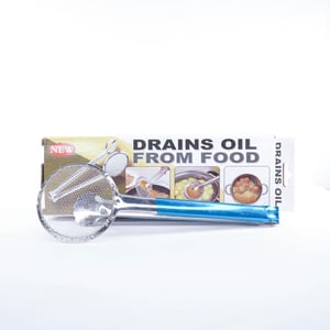 Stainless Steel Net Folder Oil Drain Food Clip Strainer