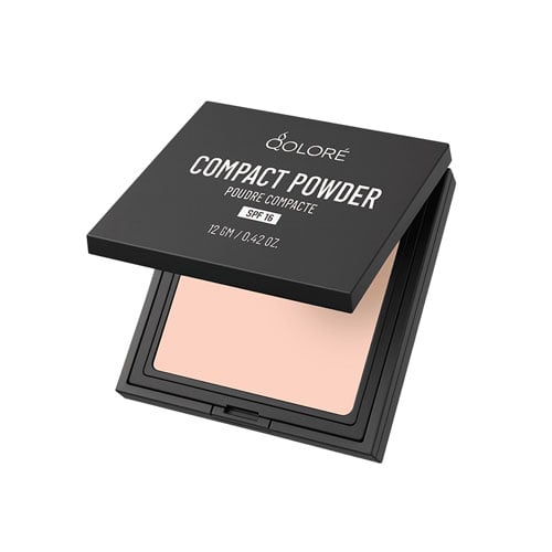Qolore Compact Powder 12g - 05 Ivory Pink