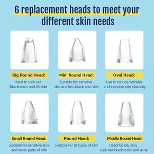 6 In 1 Multi-Function Blackhead Remover Tool